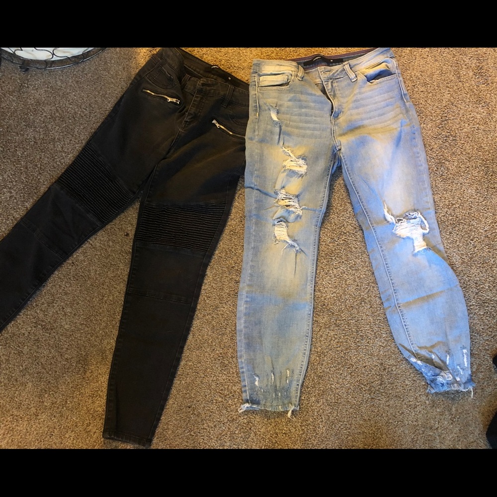 Two pairs of Harper Brand jeans
